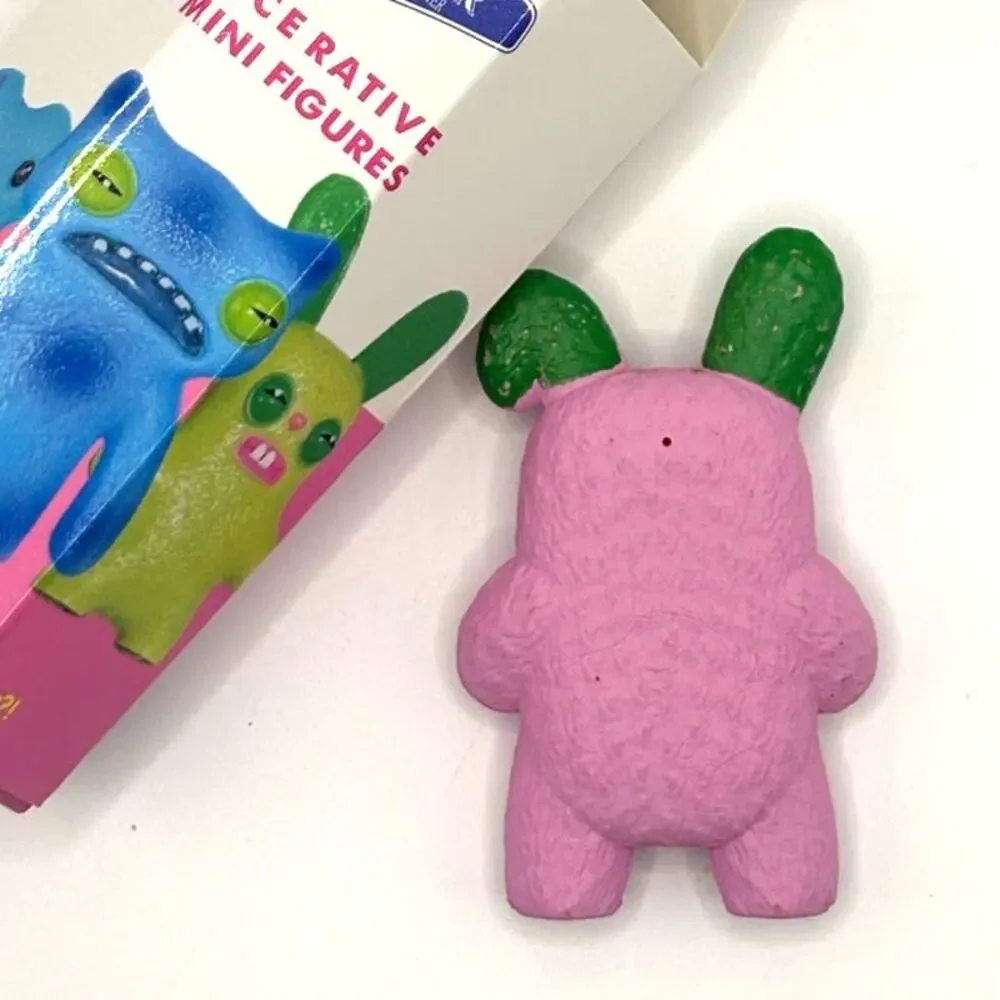 Fuggler "Rabid Rabbit Pink" Funny Ugly Monster Mini Figure, Open Box - NEW - Picture 3 of 3